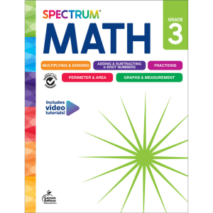 Spectrum Math Workbook Grade 3