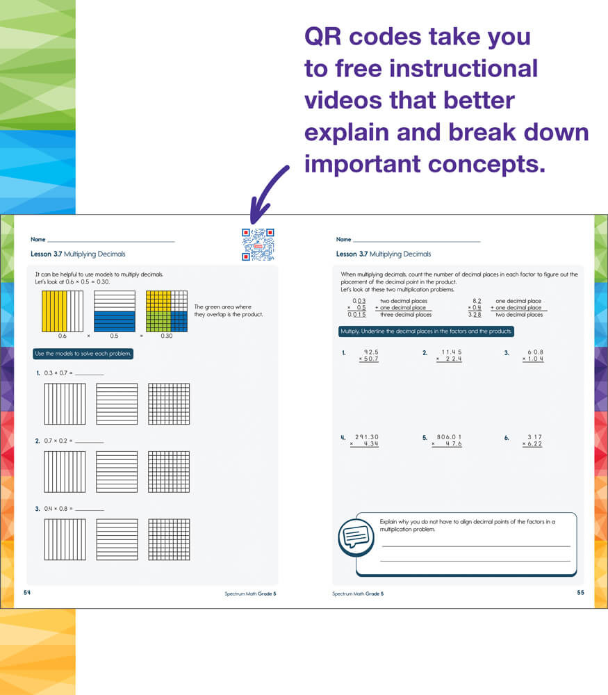 Spectrum Math Workbook Grade 5 - Image 7