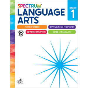 Spectrum Language Arts Workbook Grade 1