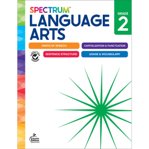 Spectrum Language Arts Workbook Grade 2