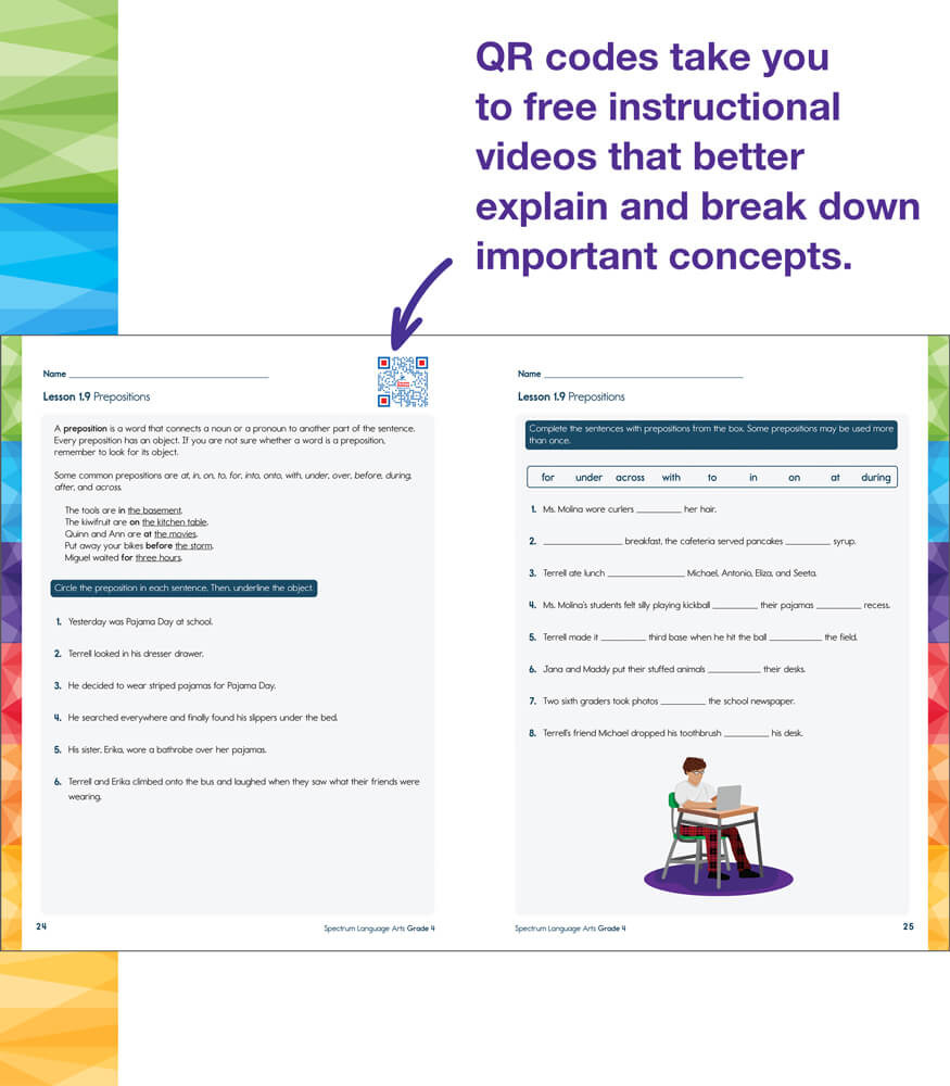 Spectrum Language Arts Workbook Grade 4 - Image 7