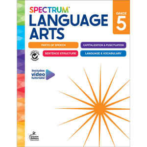 Spectrum Language Arts Workbook Grade 5