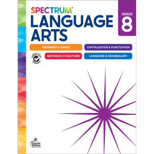 Spectrum Language Arts Workbook Grade 8