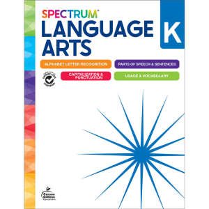 Spectrum Language Arts Workbook Grade K