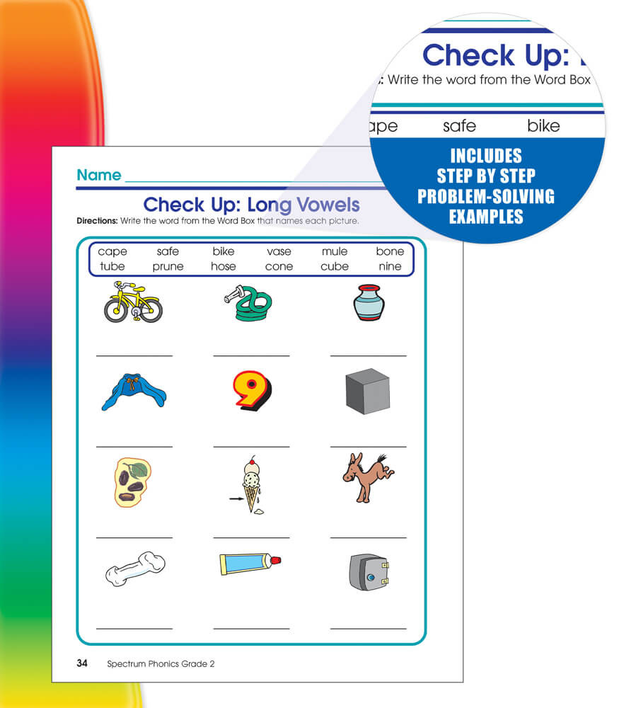 Spectrum Phonics Workbook Grade 2 - Image 3