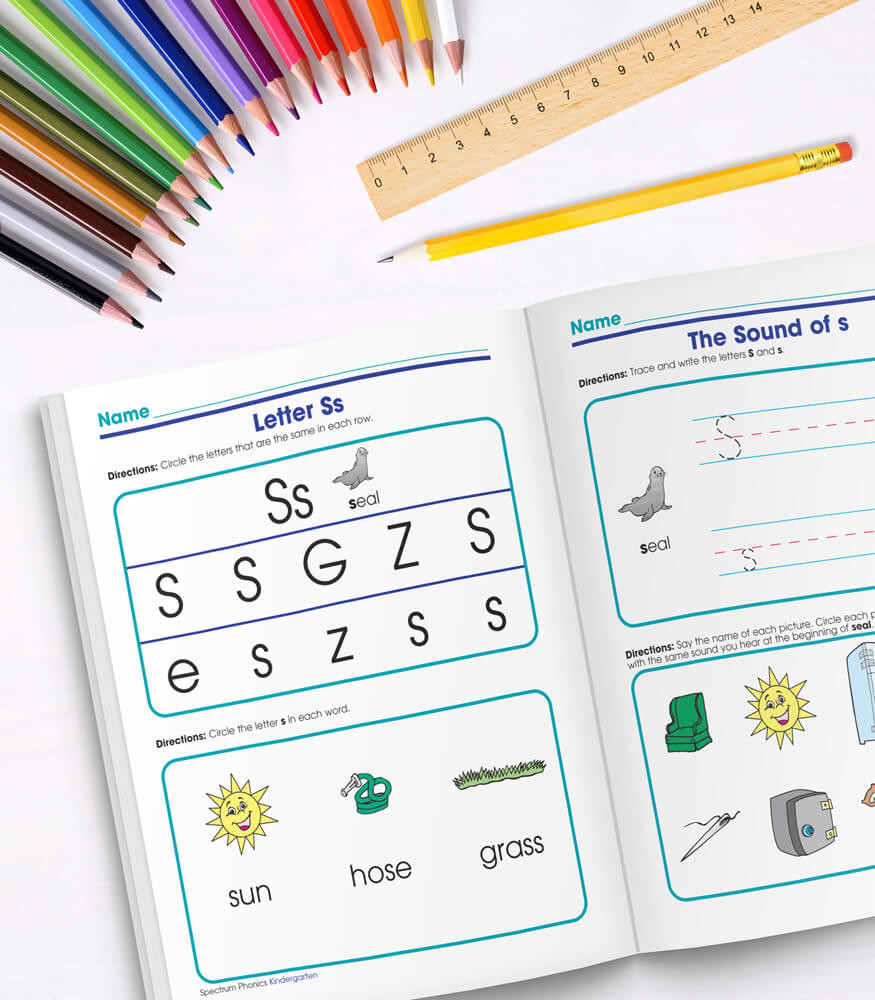 Spectrum Phonics Workbook Grade K - Image 4