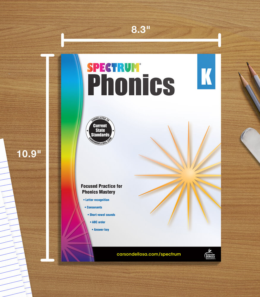 Spectrum Phonics Workbook Grade K - Image 6