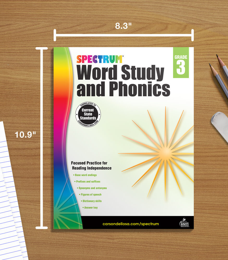 Spectrum Word Study and Phonics Workbook Grade 3 - Image 6