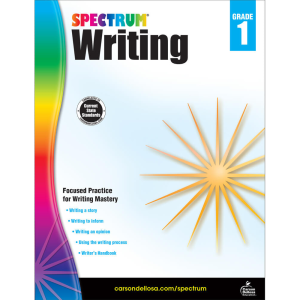 Spectrum Writing Workbook Grade 1