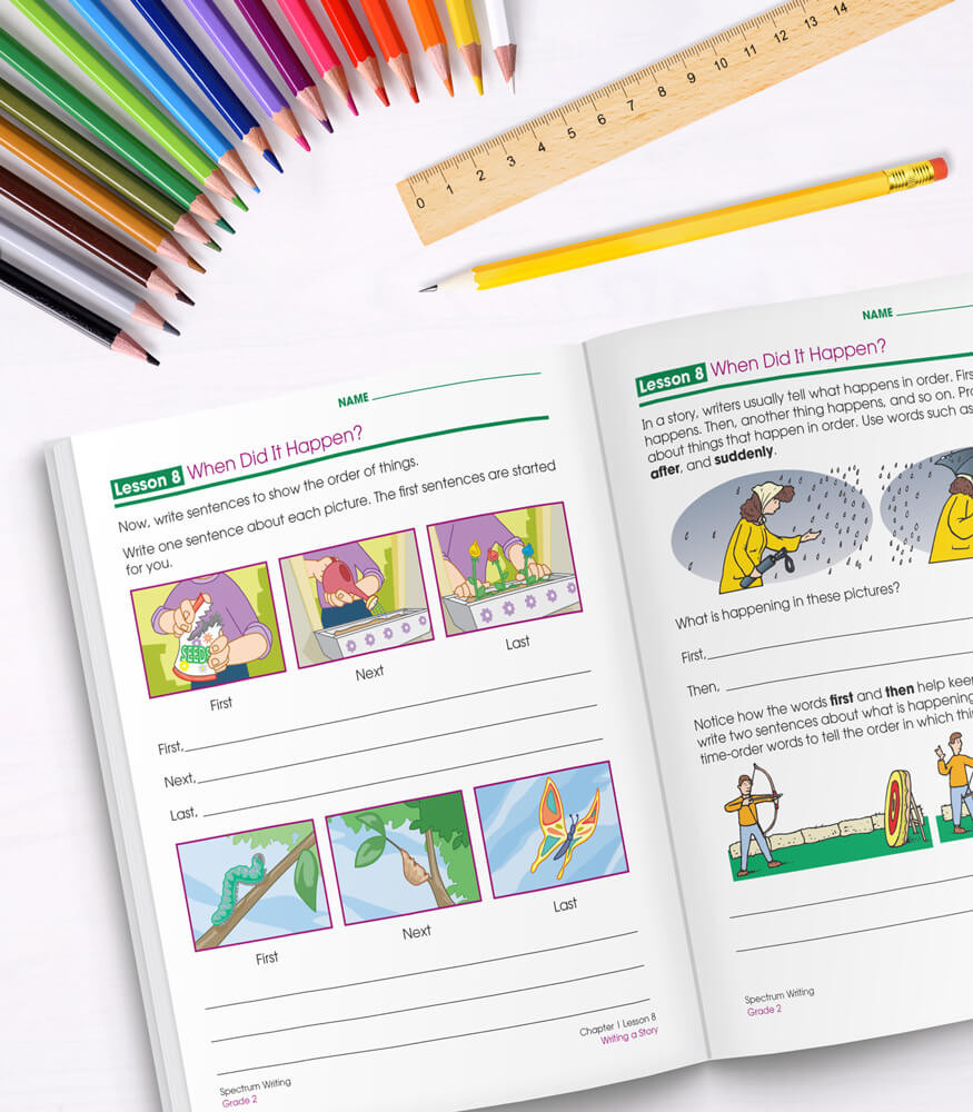 Spectrum Writing Workbook Grade 2 - Image 4