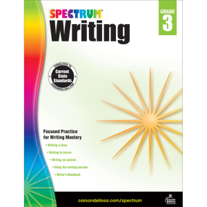 Spectrum Writing Workbook Grade 3