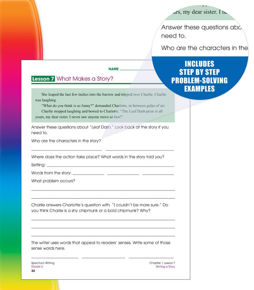 Spectrum Writing Workbook Grade 4 - Image 3