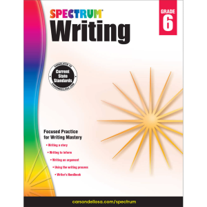 Spectrum Writing Workbook Grade 6